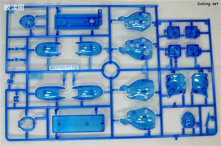 MG 竞赛奖品版 Zaku II F2 Blue Clear Version - 图片